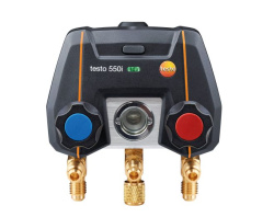 Új testo 550i - alkalmazás vezérelt digitális szervizcsaptelep Bluetooth-al és 2-utas szelepblokkal(0564 3550)