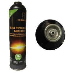Hűtőközeg HC 134a,1234YF helyettesítő hűtős / 370g