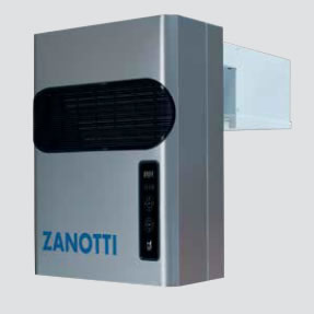 Zanotti Monoblokk oldalfali BGM-XA 110DA11 0,67Kw  Mélyhűtő kamra térfogat      4-5 m3