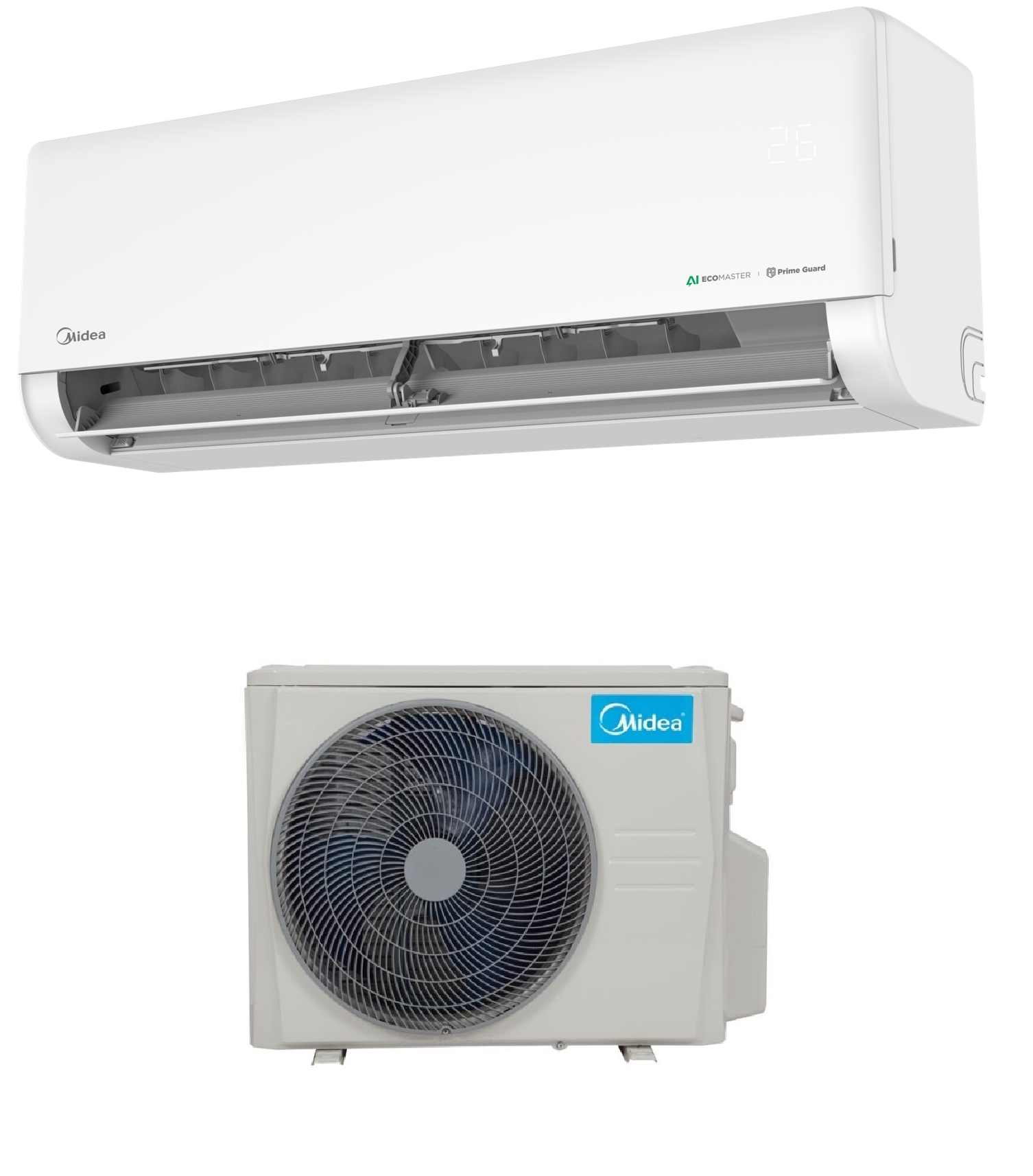 Midea SOL2-12-SP Solstice oldalfali split (R32, 3,5 kW)